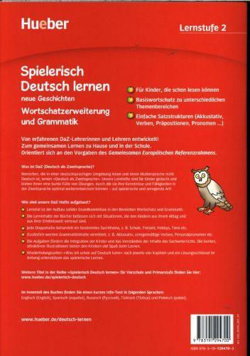 Produktbild Spielerisch Deutsch lernen, neue Geschichten Lernstufe 2. Wortschatzerweiterung und Grammatik (Deutsch, Maximilian Löw, Marion Techmer, 2021)