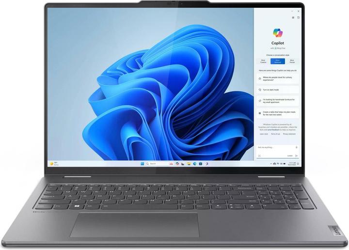 Actual product image Lenovo Yoga 7 2-in-1 (16", Intel Core Ultra 7 155U, 16 GB, 1000 GB, CH)