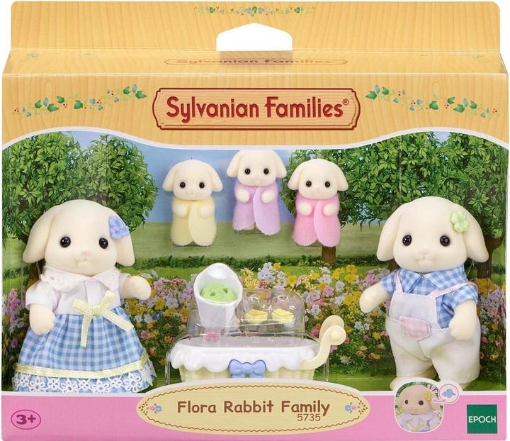 Actual product image Sylvanian Families Rabbit family