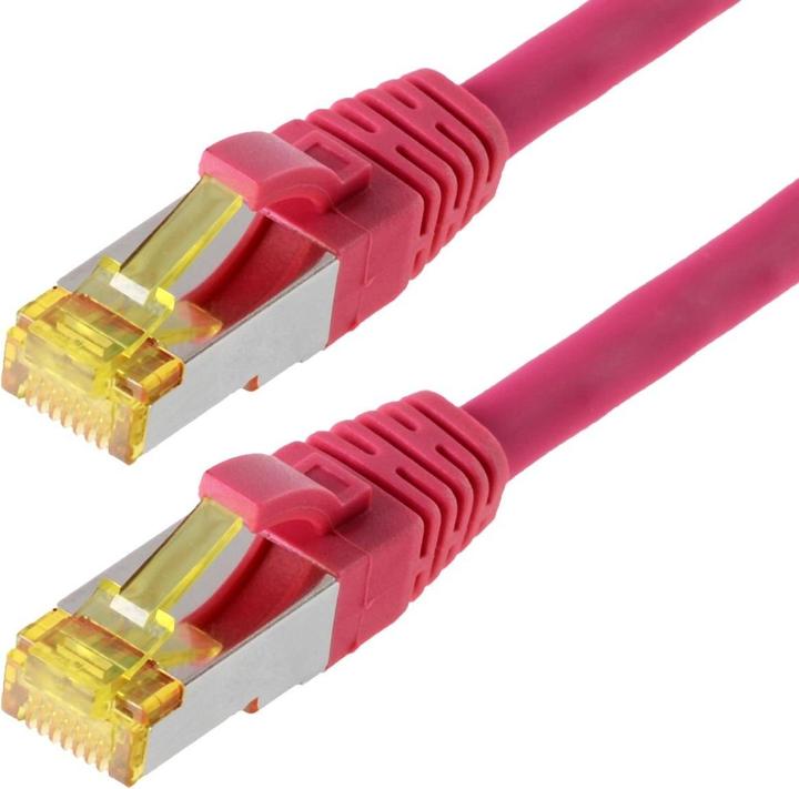 Actual product image Helos Herweck patch cable (S/FTP, CAT6a, 2 m)