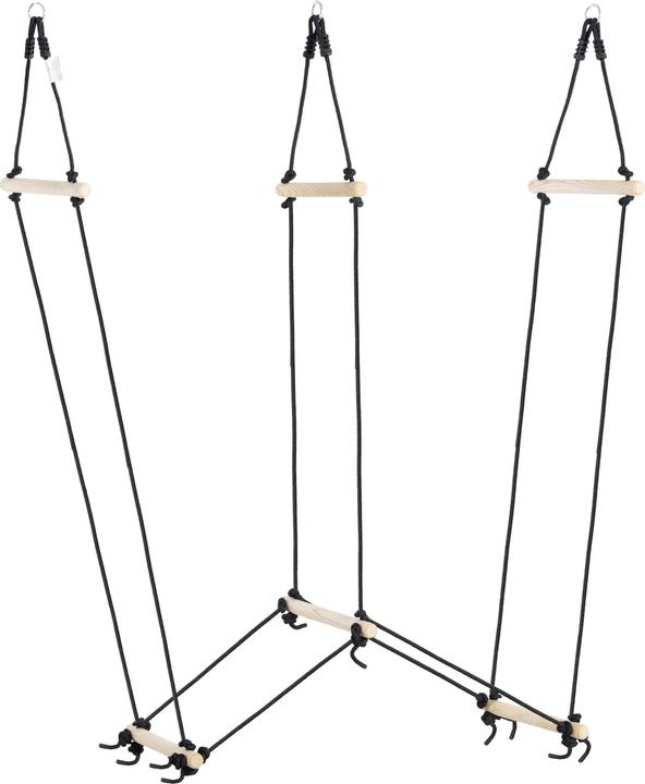 Actual product image Outsunny Children's climbing ladder with wooden rungs