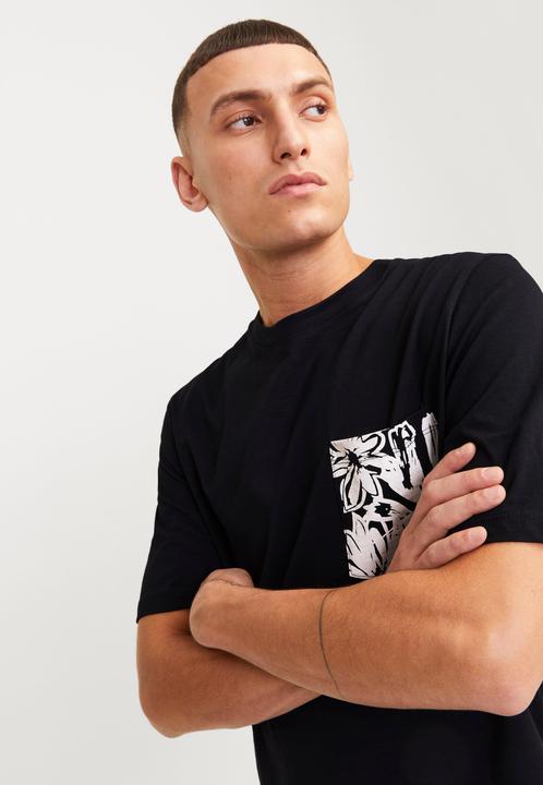 Actual product image Jack & Jones Printed round neck T-shirt T-shirt (XS)