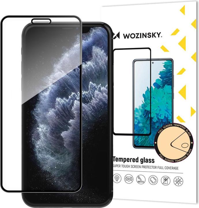 Image du produit Wozinsky super dur tout verre tempéré plein écran avec cadre coque friendly Apple iphone 11 p (1 pièce(s), Apple iPhone XS, Apple iPhone 11 Pro)
