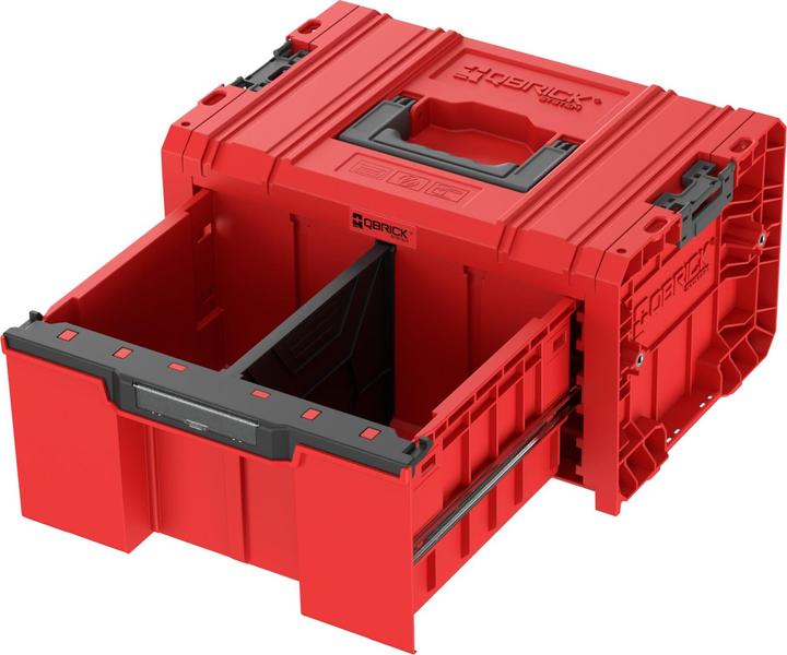 Image du produit Qbrick Boîte avec tiroir Système PRO 2.0 DRAWER 1 TOOLBOX BASIC RED Ultra HD Custom