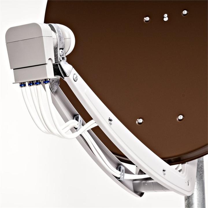 Actual product image Fuba DAA 780 B satellite antenna brownHigh performance 74x84cm aluminum (Parabolic antenna, UKW / MW / LW)