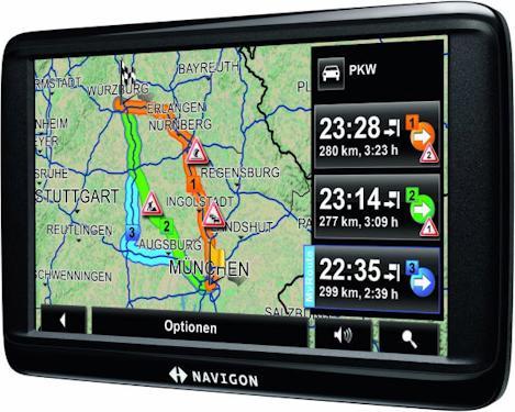 Actual product image Navigon 70 Easy, TMC, Central European maps