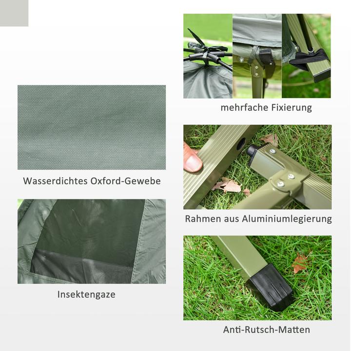 Actual product image Outsunny Camping bed 4 in 1 set