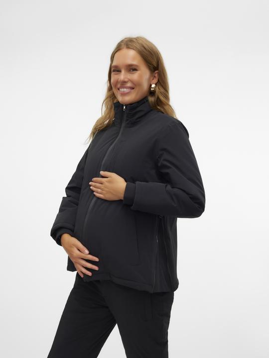 Produktbild Mamalicious Hoch geschlossen Gerippte Ärmelbündchen Jacke Jacke (XL)
