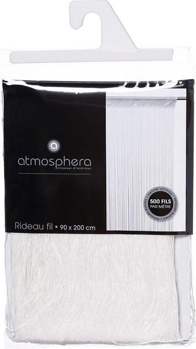 Immagine prodotto Atmosphera TENDA FILO AVORIO 90X200 D (90 x 200 cm)