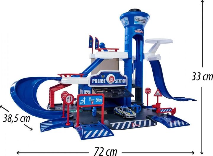 Produktbild Majorette Creatix Police Station + 1 vehicle