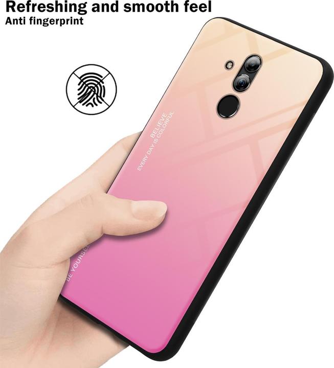 Productafbeelding Cadorabo TPU 2 kleuren glasdekking (Huawei Mate 20 Lite)