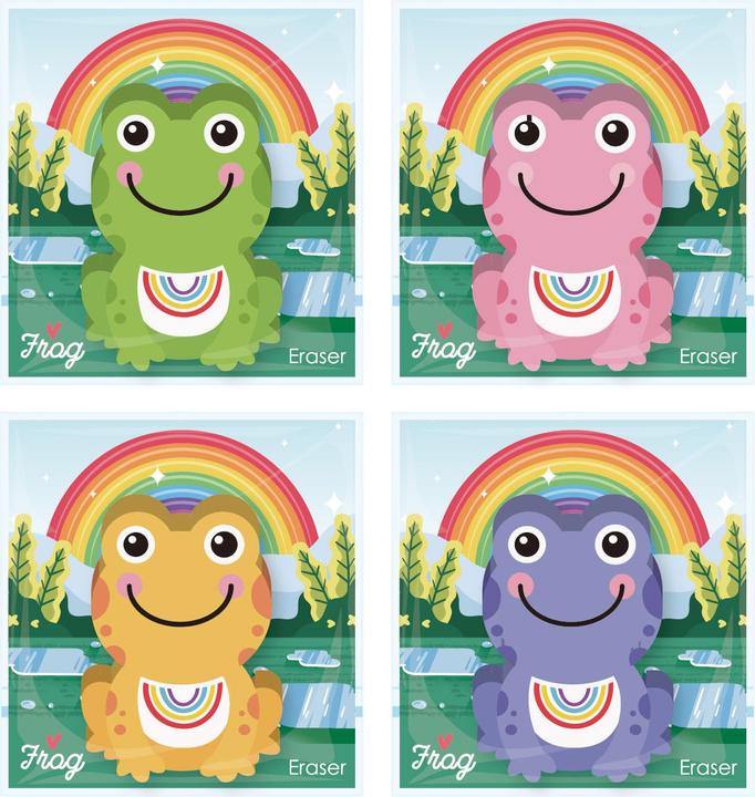 Produktbild Roost Radiergummi Frosch