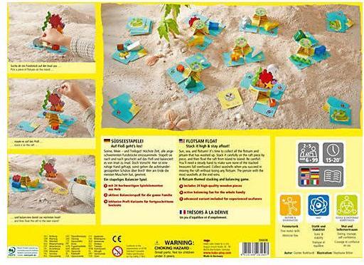 Produktbild Haba Südseestapelei (Deutsch, Französisch, Niederländisch, Italienisch, Englisch)