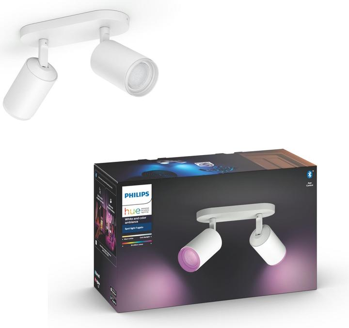 Actual product image Philips Hue Fugato Base BT (700 lm, GU10)