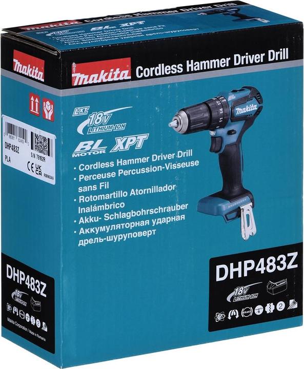 Image du produit Makita DHP483Z (Fonctionnement sur batterie)