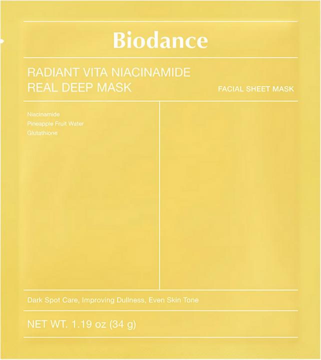 Biodance Radiant Vita Niacinamide Real Deep Mask 1 pcs