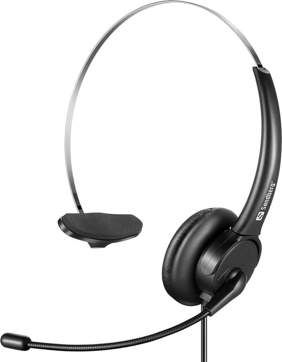 Sandberg Casque USB Office mono (Filaire, USB-A)