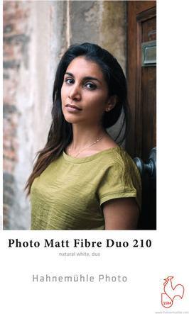 Actual product image Hahnemühle Photo Matt Fibre Duo A 4 warm white 210 g 25 sheets (210 g/m², A4, 25 x)