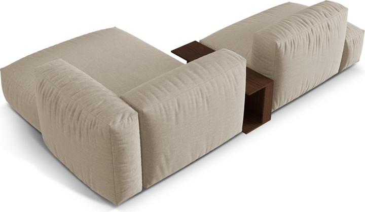 Image du produit Micadoni Canapé D'Angle Droit Modulaire, "Martina", 2 Places, 292x176x75 Fabriqué en Europe (Canapé d'angle)