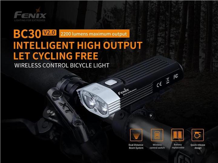 Immagine prodotto Fenix BC30 V2.0 (2200 lm, 187 lm)