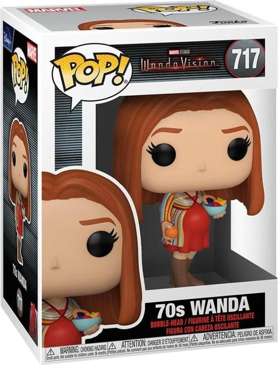 Actual product image Funko POP! - WandaVision: Wanda (70s)