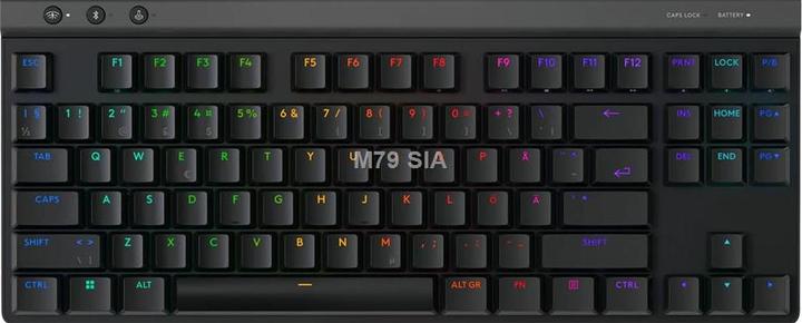 Actual product image Logitech G515 TKL Wired - BLACK - US INTL - TACTILE (Eng. Int., Cable)