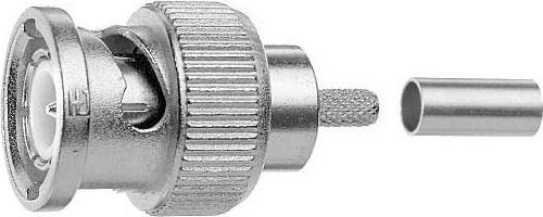 Produktbild Telegärtner BNC-Kabelstecker Crimp G05 50 Ohm, crimp/crimp, Professional, A0205, G05 (RG-223/U), UG-1786/U