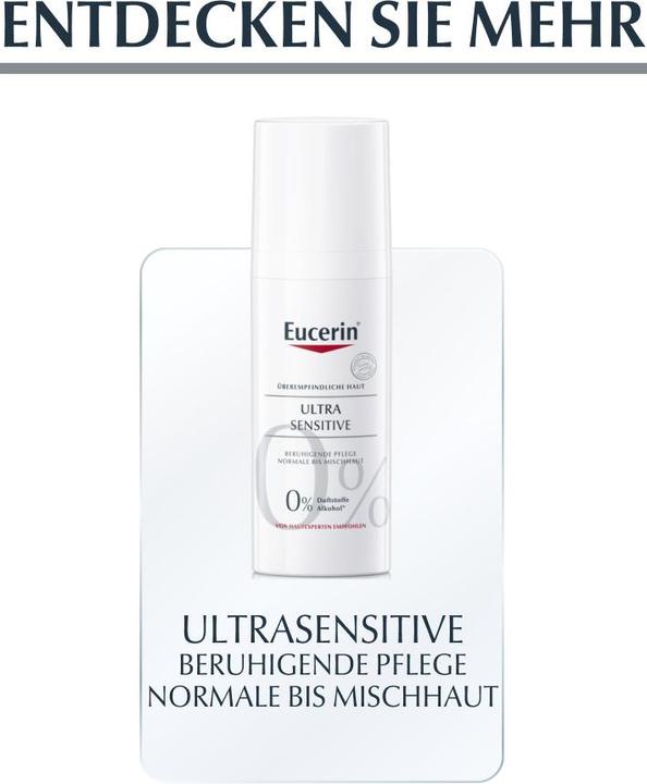 Actual product image Eucerin Ultra Sensitive Soothing Care for dry skin (50 ml, Day cream)