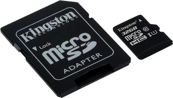 Image du produit Kingston haute endurance (32 Go, microSDHC, U1, UHS-I)