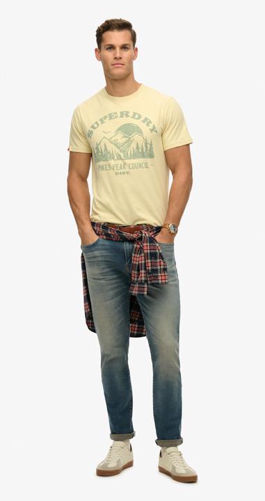 Image du produit Superdry T-shirt monochrome décontracté Lo-Fi Outdoor (M)