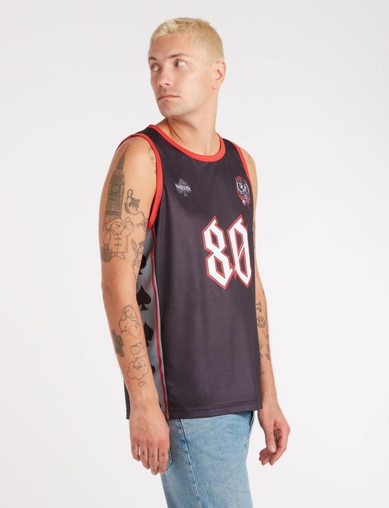 Immagine prodotto Amplified Live To Win Maglia da Pallacanestro Motorhead Uomo (S)