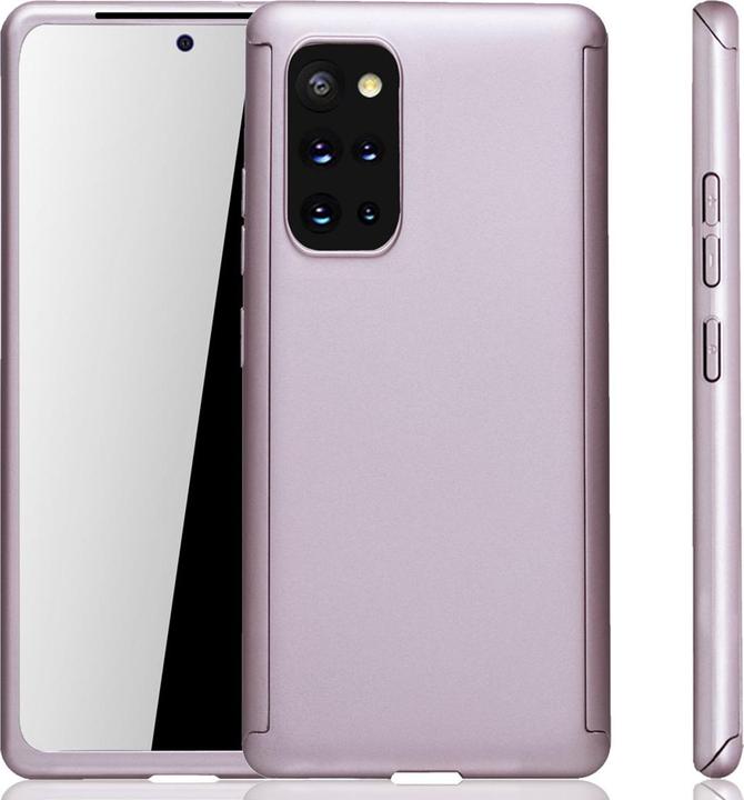 Produktbild König Design Hülle Handy Schutz für Samsung Galaxy S20 Plus 360 Case Cover Displayschutz Rosa (Samsung Galaxy S20+)