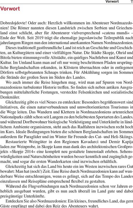 Produktbild Reiseführer Nordmazedonien (Deutsch, Markus Bingel, 2025)