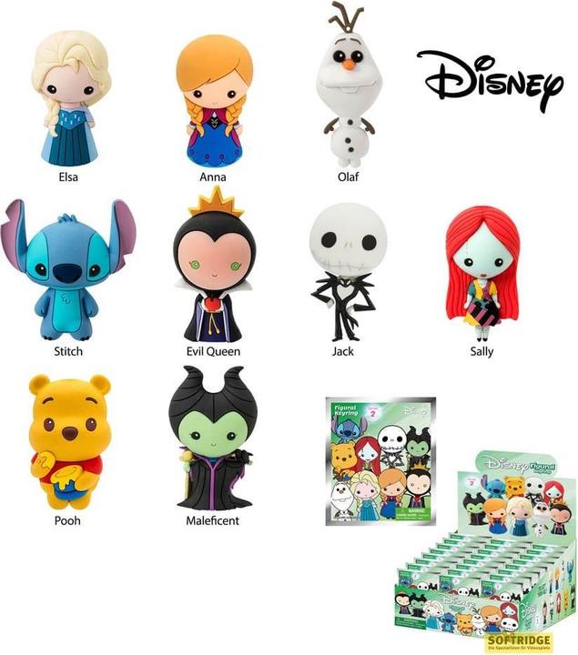 Monogram Int. Disney série 2 présentoir porte-clés sac à dos (24)