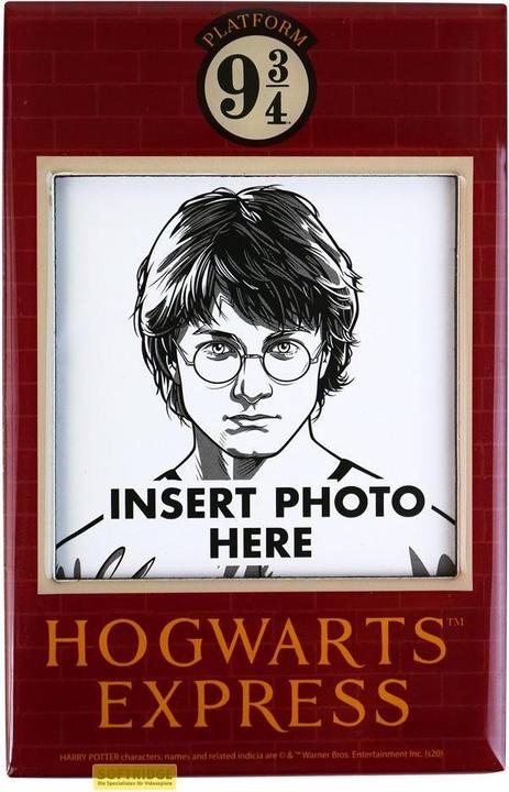 Actual product image NoName HARRY POTTER - Quai 9 3/4 - Cadre photo aimanté (photo 7.5x7.5)