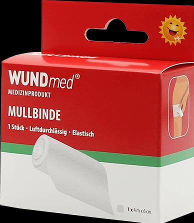 Image du produit Wundmed Elastische Mullbinde 4 m x 6 cm weiss