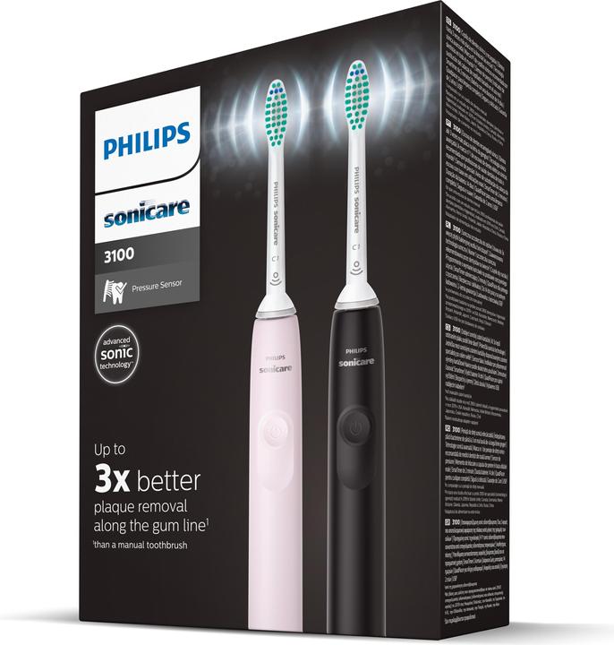 Produktbild Philips Sonicare Series 3100 Doppelpack (Schallzahnbürste)
