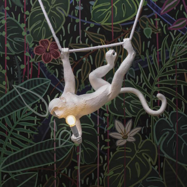 Actual product image Seletti Monkey Lamp White Led Light (120 lm, E14)