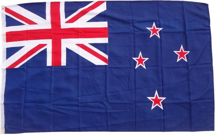 Produktbild trends4cents Flagge Neuseeland 90 x 150 cm Fahne mit 2 Ösen 100g/m² Stoffgewicht Hissflagge Hissen
