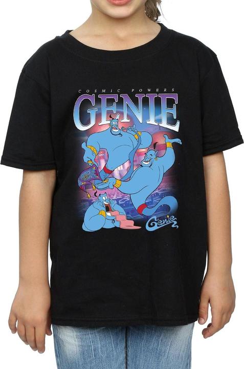 Produktbild Aladdin Mädchen Genie Montage TShirt aus Baumwolle (116)