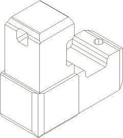 Actual product image Eaton Tabula hjørnestykke