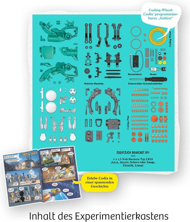Actual product image Kosmos Codix Coding Robot