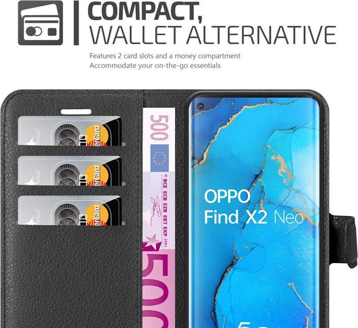 Produktbild Cadorabo Book mit Standfunktion Cover (Oppo Find X2 Neo)