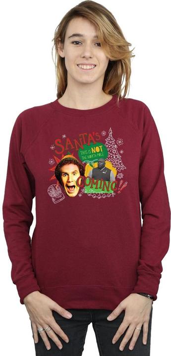 Actual product image Elf Womens/Ladies North Pole Sweatshirt (XL)