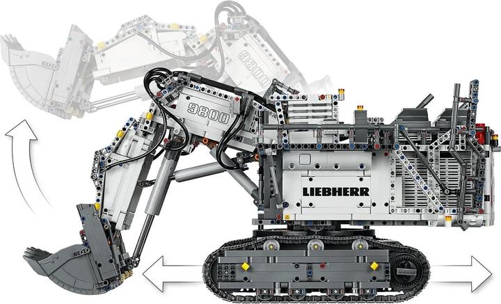 Produktbild LEGO Liebherr Bagger R 9800 (42100, LEGO Technic)