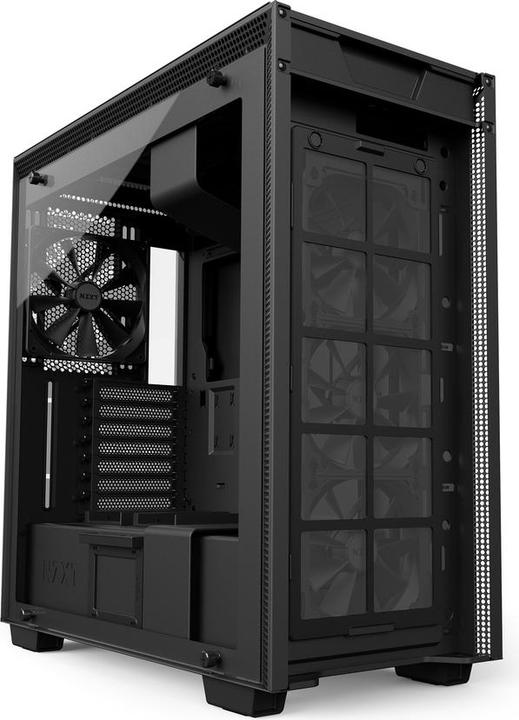 Produktbild NZXT H700 - Black (ATX, mATX, Mini-ITX, E-ATX)