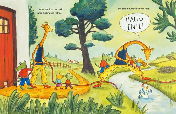 Produktbild Krokodil und Giraffe: Krokodil, Giraffe und die grosse Überraschung (Deutsch, Daniela Kulot, 2020)