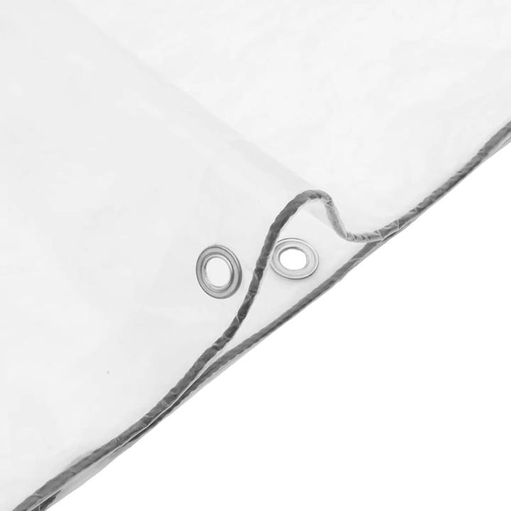 Immagine prodotto VidaXL Telone trasparente con occhielli (400 x 500 cm)