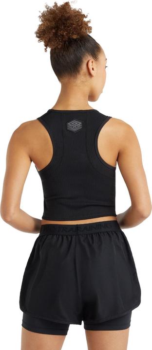 Actual product image Umbro Womens/Ladies Ribbed Crop Top (40 D)