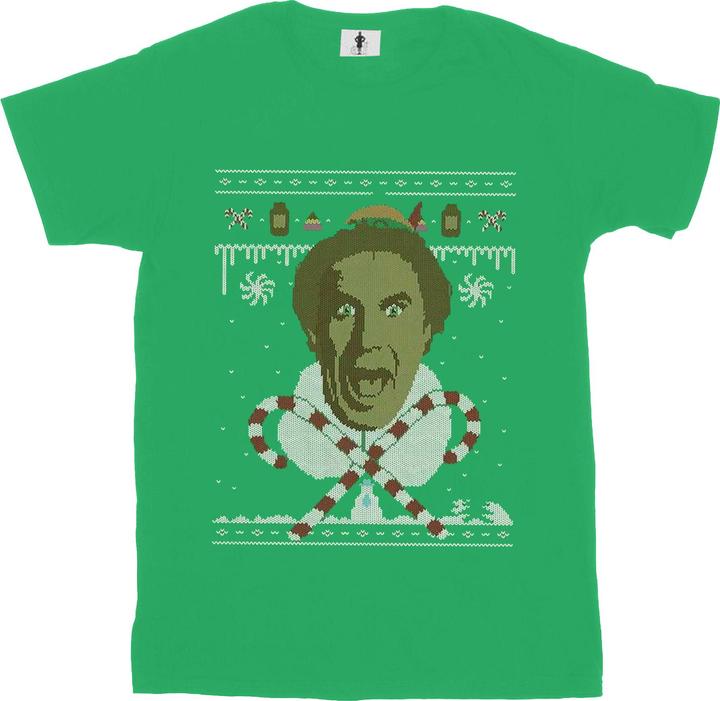 Immagine prodotto Elf Christmas Fair Isle Maglietta Uomo (S)